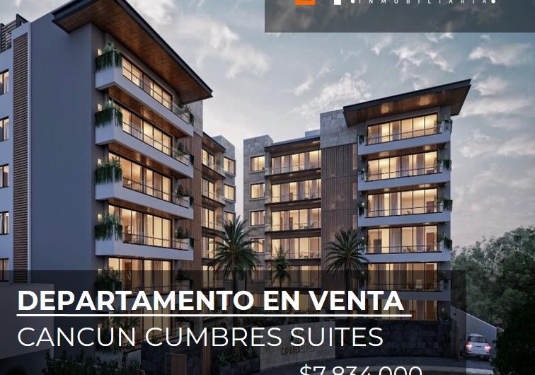 Departamento en renta   Cancun Cumbres Suites