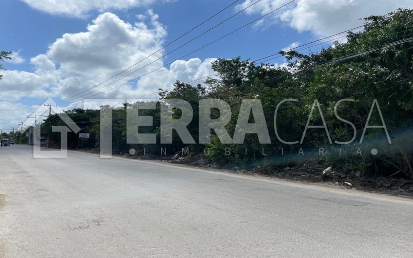 Terrenos en venta Cancun sobre Av. Carlos Salinas