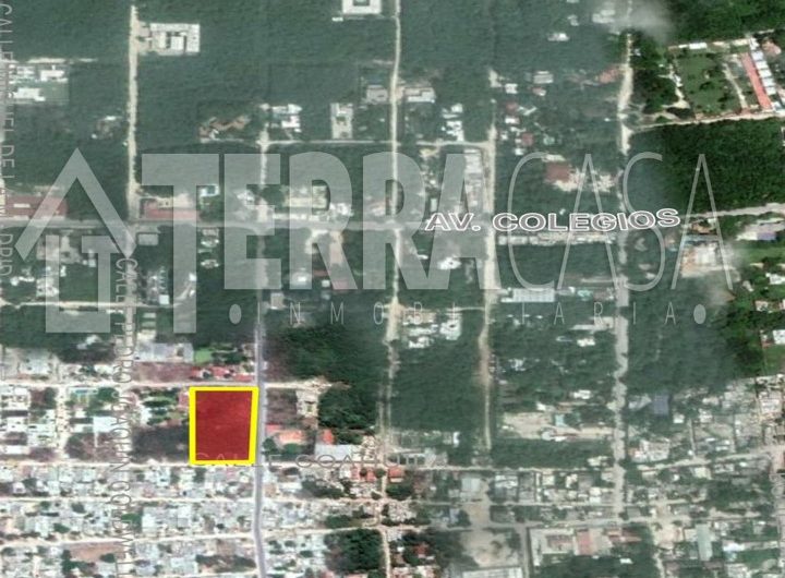 Terrenos en venta Cancun sobre Av. Carlos Salinas